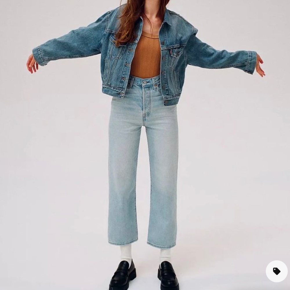 Levi’s Premium Ribcage Straight Ankle Jeans - Size 26x27